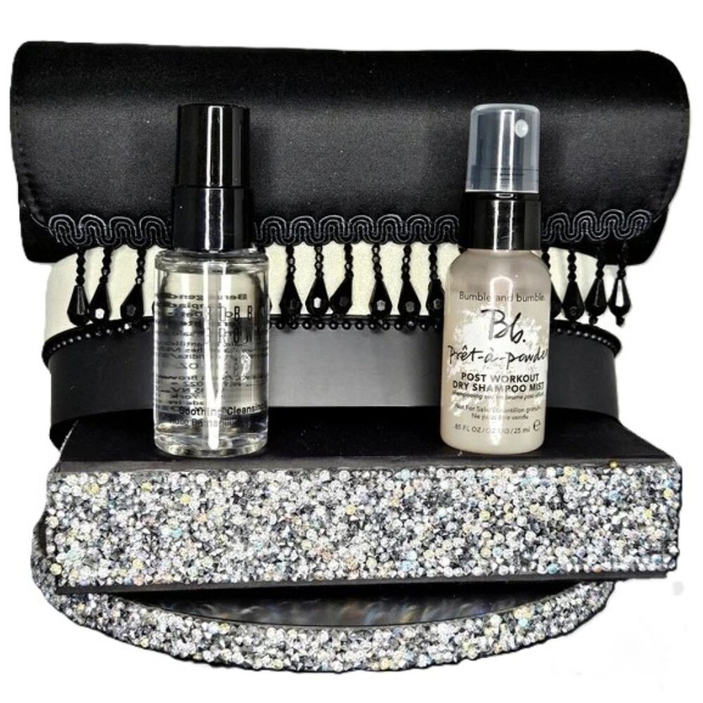 3 pc MAC GIFT SET Bumble & BOBBI BROWN hair new Bb Cleansing Oil Dry Shampoo